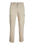 JACK & JONES Hose 'OLLIE BOWIE' beige