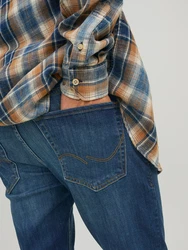 JACK & JONES Jeans JJGlenn JJOriginal dunkelblau