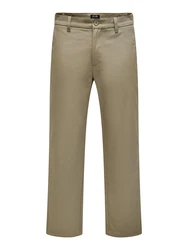 Only & Sons Hose 'Edge' dunkelbeige