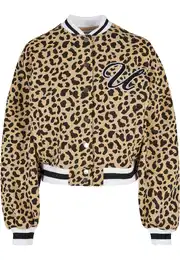 Urban Classics Přechodná bunda světle béžová / černá / bílá