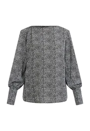 Bluza crna / bijela