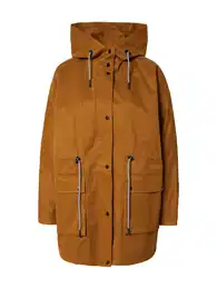 Přechodová parka hnědá