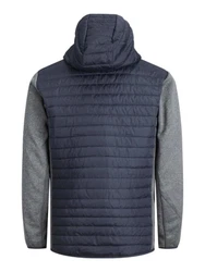 Jack & Jones Plus Jacke JJEmulti marine/graumeliert/orange