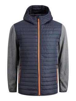 Jack & Jones Plus Jacke JJEmulti marine/graumeliert/orange Jack & Jones Plus Jacke JJEmulti marine/graumeliert/orange