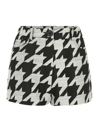 Kalhoty černá / bílá