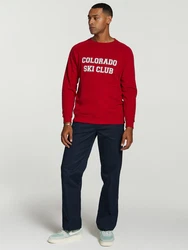 Shiwi Sweatshirt 'Colorado' rot/weiß