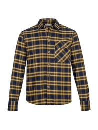 Hemd 'Brad' navy / gelb