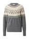 Freequent Svetr ''''MERLA''''  velbloudí / šedý melír / bílá