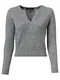 VERO MODA Pulover ''''ELINE''''  pegasto siva