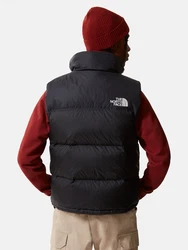 THE NORTH FACE Weste '1996 Retro Nuptse' hellgrau/schwarz