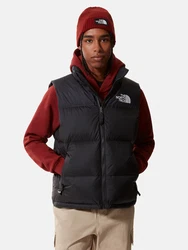 THE NORTH FACE Weste '1996 Retro Nuptse' hellgrau/schwarz