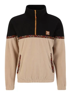 Iriedaily Pullover Monte Noe beige/orange/rot/schwarz