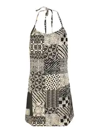 Šaty béžová / černá