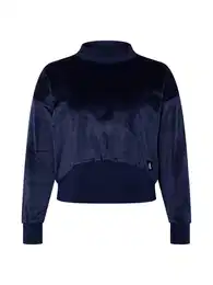 Sportovní mikina 'Holidayz Cozy Velour ' modrá