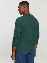 Shiwi Sweatshirt 'Colorado' dunkelgrün/weiß