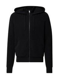 Strickjacke 'Mario' schwarz