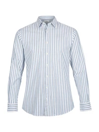 Hemd 'Orlando' blau / wei