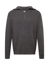 Pullover 'Alen' dunkelgrau