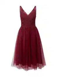 Koktel haljina bordo