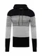 Key Largo Pullover 'JULIAN' silbergrau / graumeliert / schwarz