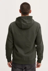 BLEND Sweatjacke 'Downton' dunkelgrün