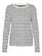 VERO MODA Majica 'VMLEXIE APRIL'  crna / bijela
