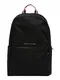 TOMMY HILFIGER Rucksack schwarz / weiß
