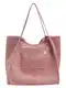Pull&Bear Shopper torba  prljavo roza