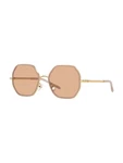 Tory Burch Sonnenbrille '0TY609255332787' gold / rosa (0TY609255332787)