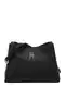 TOMMY HILFIGER Torba preko ramena  crna / srebro