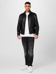 JOOP! Jeans Shirt 'Alphis' hellgrau / weiß