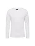 JOOP! Jeans Shirt 'Alphis' hellgrau / weiß
