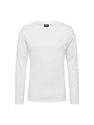 JOOP! Jeans Shirt 'Alphis' hellgrau / weiß
