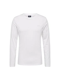JOOP! Jeans Shirt 'Alphis' hellgrau / weiß
