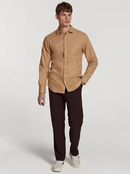Shiwi Hemd Tyler camel