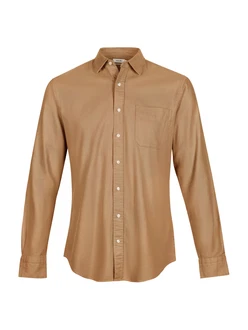 Shiwi Hemd Tyler camel