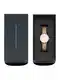 Daniel Wellington Analogni sat 'Melrose'  rozo zlatna / bijela