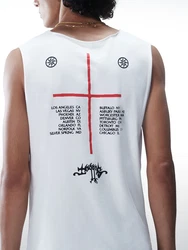 Luka Sabbat for ABOUT YOU Top 'Thilo' knallrot/schwarz/offwhite