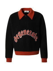 Luka Sabbat for ABOUT YOU Pullover 'Ivan' marineblau / hummer / weiß