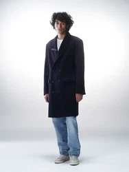Luka Sabbat for ABOUT YOU Mantel 'Joshua' nachtblau