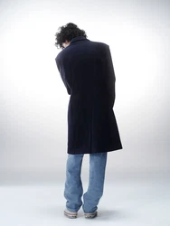 Luka Sabbat for ABOUT YOU Mantel 'Joshua' nachtblau