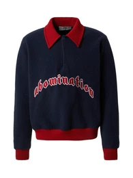 Pullover 'Ivan' blau / rot