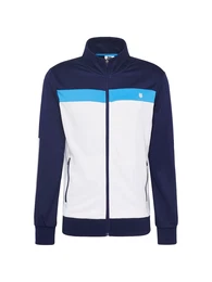 Trainingsjacke navy / himmelblau / wei