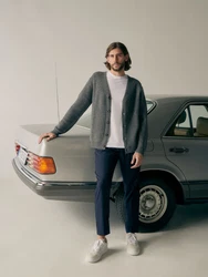 ABOUT YOU x Alvaro Soler Hose 'Emir' dunkelblau