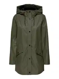 Přechodný kabát 'Elisa' tmavě zelená