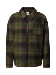 ABOUT YOU x Rewinside Jacke Adrian ocker/grün/schwarz