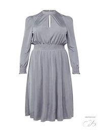 Šaty 'Meline' šedá