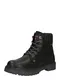 TOM TAILOR Schnürboots schwarz