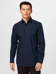 HUGO Hemd 'Jenno' marineblau