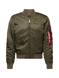 Jacke khaki / oliv / rot
